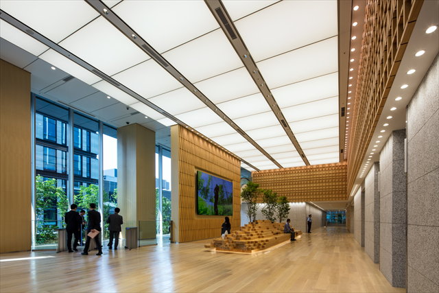 図２　４階スカイロビー