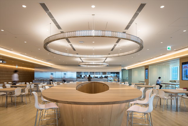 図３　20階社員食堂