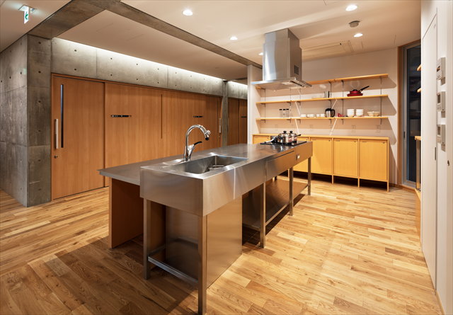 図４　寮室パブリックスペース