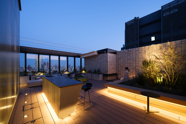 図３　ルーフトップテラス