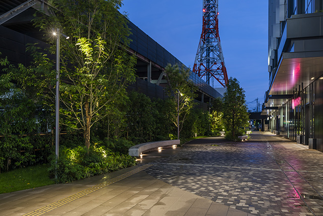 図３　外構通路