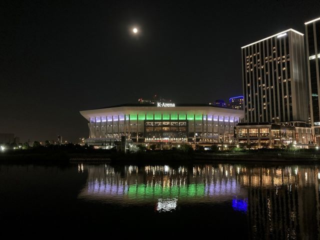 図４　カラーライトアップ