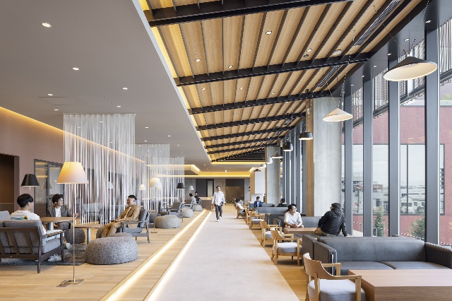 図３　休憩ラウンジ