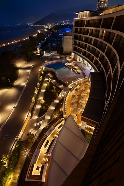 図４　海岸側ランドスケープ