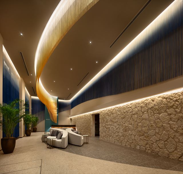 図４　1階エントランス